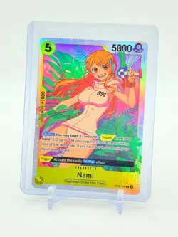 Nami SR OP08 #106 OP08-106 Full art One Piece OP08 NM+ - Image 1