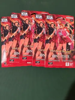 One Piece TCG Heroines Edition EB-03 Sleeved Booster Pack - Lot Of 5 - Image 1