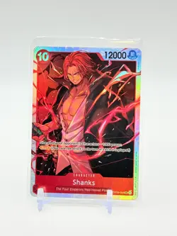 Shanks • OP09-004 SR Emperors in the New World Holo Foil One Piece TCG NM - Image 1