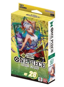 ONE PIECE ENGLISH TCG: ST28 YELLOW Yamato Starter Deck - Image 1