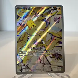 Pokemon TCG Joltik Card 150/142 Stellar Crown Illustration Rare - Image 1