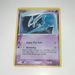 Pokemon Lugia 80 HP Holo Rare POP Series 5 2/17 The Pokemon Company 2007 Card - Image 1