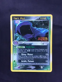 Pokemon Cards: EX Team Rocket Returns Reverse Holo: Dark Muk 16/109 - Image 1