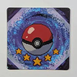 ⭐Eif Origin SHINY GYARADOS Pokemon Lenticular Gameboy Card Rare NonTCG Animation - Image 3