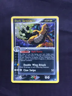Pokemon Cards: EX Team Rocket Returns Reverse Holo: Dark Dragonite 15/109 - Image 1