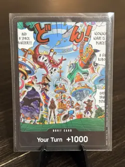 One Piece The Azure Sea’s Seven Egghead Alternate Alt Don!! Card NM - Image 1