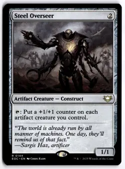 Steel Overseer NM EOC Commander: Edge of Eternities MTG - Image 1