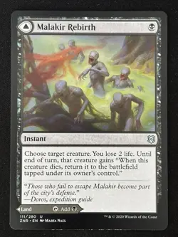 1x MTG Malakir Rebirth - Zendikar Rising (ZNR) #111 - Magic the Gathering - Image 1