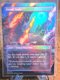 Steam Vents (Borderless) Lorwyn Eclipsed Foil - Image 2