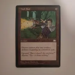 ✨✨✨Null Rod✨✨✨Weatherlight✨✨✨ (Rare Reserved)✨spotdamage✨ List✨✨MTG✨✨DAMAGED✨✨✨ - Image 1