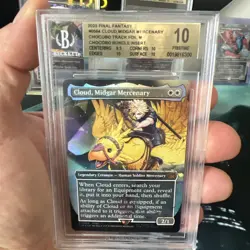 Cloud, Midgar Mercenary (Borderless) (Chocobo Track Foil) Final Fantasy Foil - Image 3