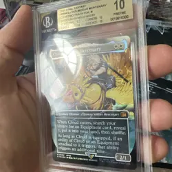 Cloud, Midgar Mercenary (Borderless) (Chocobo Track Foil) Final Fantasy Foil - Image 5