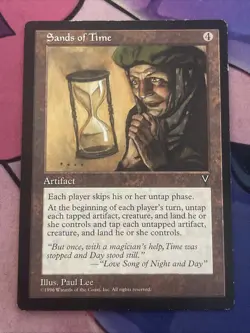 1x Sands of Time Visions MTG Magic the Gathering - Image 1