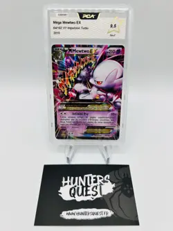 Carte Pokemon M Mewtwo Ex 64/162 XY Impulsion Turbo PCA 9,5 - Image 1