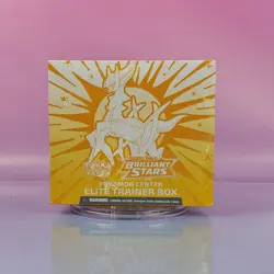 BRILLIANT STARS POKEMON CENTER ETB SWORD & SHIELD ENGLISH OVP SEALED - Image 1