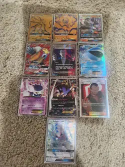 Pokemon Lot of 100 EX Full Art V Vmax IR GX Cards All NM Pack Fresh - Image 1