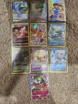Pokemon Lot of 100 EX Full Art V Vmax IR GX Cards All NM Pack Fresh - Image 2