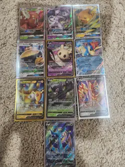 Pokemon Lot of 100 EX Full Art V Vmax IR GX Cards All NM Pack Fresh - Image 3