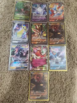 Pokemon Lot of 100 EX Full Art V Vmax IR GX Cards All NM Pack Fresh - Image 5