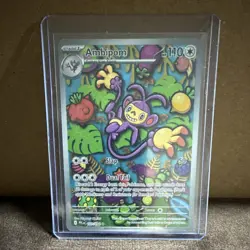 Pokemon Ambipom 107/094 Me02: Phantasmal Flames Full Art Holo Illustration Rare… - Image 1