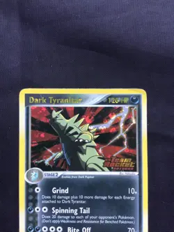 Pokemon Cards: EX Team Rocket Returns Reverse Holo: Dark Tyranitar 19/109 - Image 2
