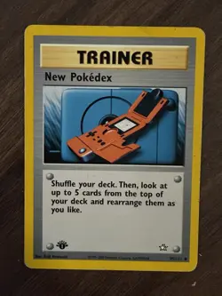 Pokemon New Pokedex 95/111 Neo Genesis 1st Edition - Image 1