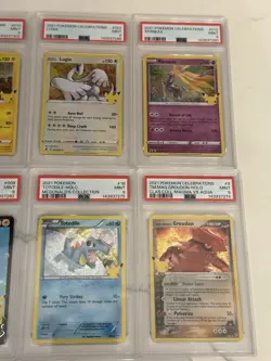 2021 Pokemon Celebrations Lot of 11 PSA 9 MINT Cards - Image 3