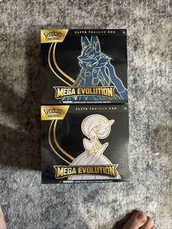 Pokemon TCG: Mega Evolution ETBs Elite Trainer Box SET OF 2! - Image 1