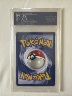 1999 Pokemon Game Zapdos Hollow First Edition Number 16 PSA 9 - Image 2