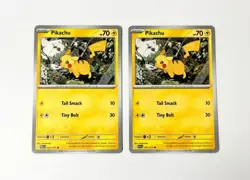 Pikachu 055/217 - Common - Pokemon TCG: Ascended Heroes ETB Set of 2 GRADE READY - Image 1