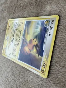 2009 Pokemon TCG Platinum Arceus Raichu Lv.46 HP 90 Regular Non holo 27/99 LP - Image 3