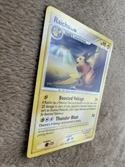 2009 Pokemon TCG Platinum Arceus Raichu Lv.46 HP 90 Regular Non holo 27/99 LP - Image 4
