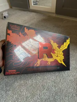 ✅Pokemon TCG Team Rocket Moltres Ultra Premium Collection UPC x 2 - Image 5