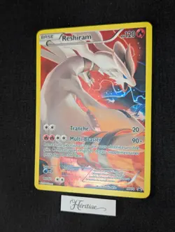 [PROCHE DU NEUF] Carte Pokemon Reshiram XY74 Promo XY Holo 2015 FR - Image 2