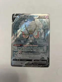 POKEMON TCG ZACIAN V GG48/GG70 CROWN ZENITH ULTRA RARE HOLO 220HP - Image 3
