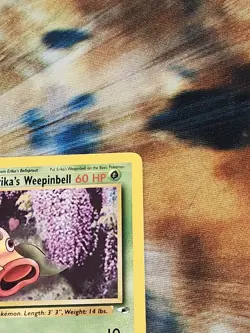 2000 Pokemon Gym Heroes 1st Edition - Erika's Weepinbell 48/132 Uncommon - LP - Image 3