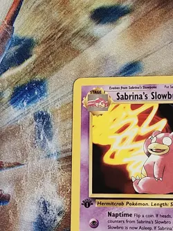 2000 Pokemon Gym Heroes 1st Edition - Sabrina's Slowbro 60/132 Uncommon - LP - Image 2