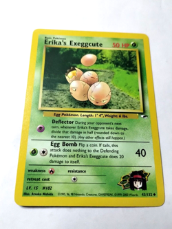 Pokemon TCG Erika's Exeggcute Gym Heroes 43/132 Unlimited Uncommon -Uncirculated - Image 2