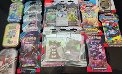 Pokemon Mystery Box 4–6 Sealed Booster Packs + Guaranteed Hit + Slab chance - Image 1