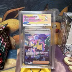 Iono 237/091 Special Illustration Rare Pokemon TCG S&V Paldean Fates Ace 9 - Image 1