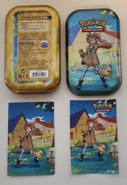 Pokemon Crown Zenith Sonia and Yamper EMPTY Mini Tin ONLY - Image 3