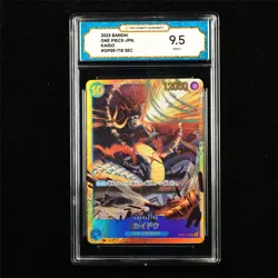 TQG 9.5 MINT+ 2023 One Piece JPN Kaido OP05-118 SEC - Image 1
