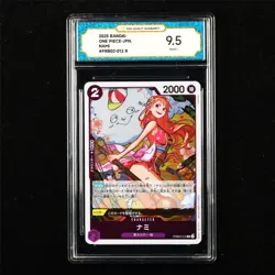 TQG 9.5 MINT+ 2025 One Piece JPN Nami PRB02-012 R - Image 1