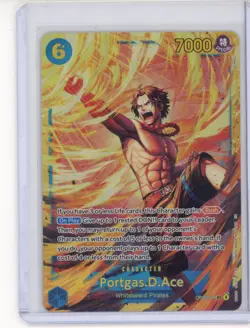 Portgas.D.Ace Alt Art OP13-119 SEC - Carrying on His Will One Piece ENGLISH - Image 1