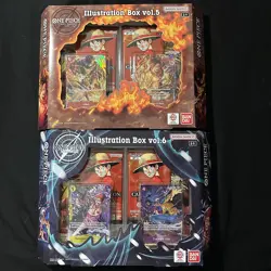 One Piece Illustration Box Vol. 5&6 (Lot of 2) New & Sealed In Hand Ships Fast! - Image 1