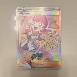 Pokemon Whitney Full Art Trainer Ultra Rare Holo 214/214 Sm-Lost Thunder Card - Image 1