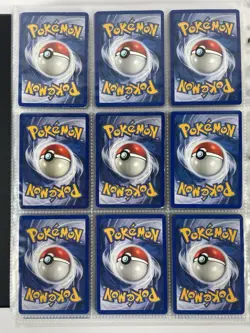 Pokemon Card Collection VTG Binder Holo Rare 1st Delta WoTC Zapdos Psyduck - Image 2
