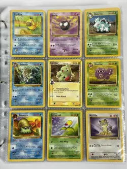 Pokemon Card Collection VTG Binder Holo Rare 1st Delta WoTC Zapdos Psyduck - Image 3
