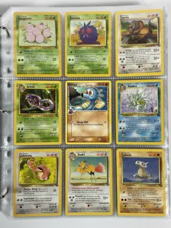 Pokemon Card Collection VTG Binder Holo Rare 1st Delta WoTC Zapdos Psyduck - Image 5