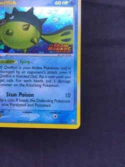 Pokemon Cards: EX Team Rocket Returns Reverse Holo: Qwilfish 27/109 - Image 5